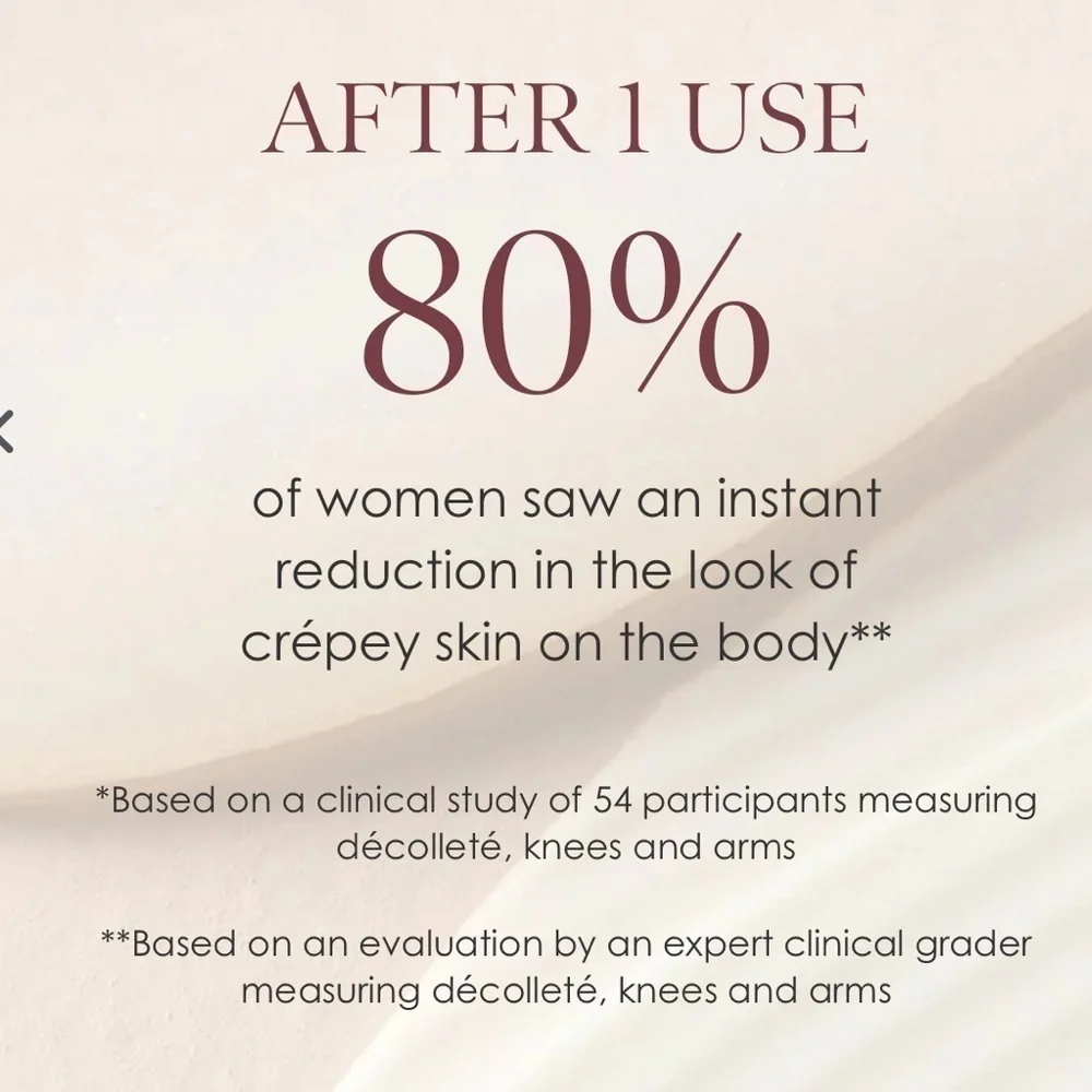 Body Firm CREPE ERASE BODY SMOOTHING PRE-TREATMENT exfoliant large 10FL OZ